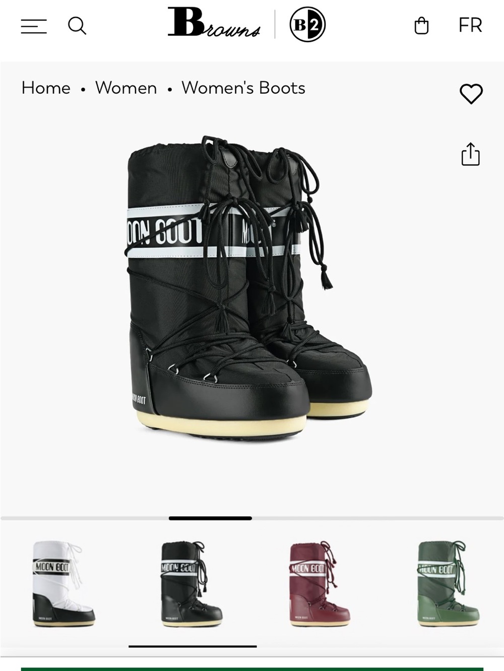 Moon Boot ICON NYLON TALL BOOTS | WOMEN